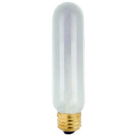 70946 25 Watts T10 Frosted Tubular Light Bulb; Pack Of 6